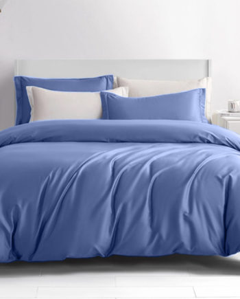 Photo 10 - Deep Blue Royal Cotton 400TC Bedding Set.