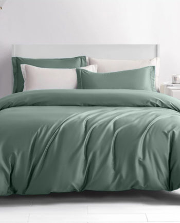 Fir Green Royal Cotton 400TC Bedding Set