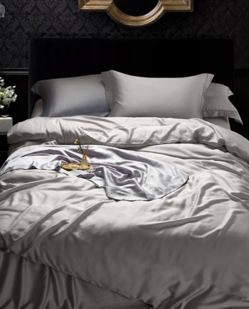 Grey Violet Tencel 300TC Bedding Set
