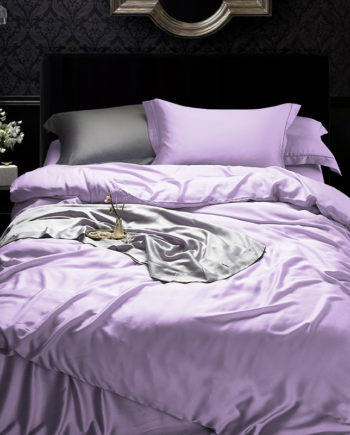 Photo 19 - Lilac Tencel 300TC Bedding Set.